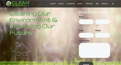 Desktop Screenshot of cleanenvironmentalgroup.com
